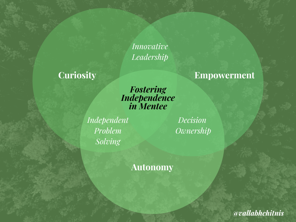 Vallabh Chitnis | Mentoring | Fostering Independence in Mentee