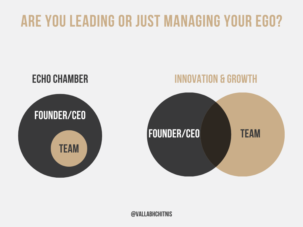 Vallabh Chitnis | Leadership | COO | Founders, Are You Leading or Just Managing Your Ego?